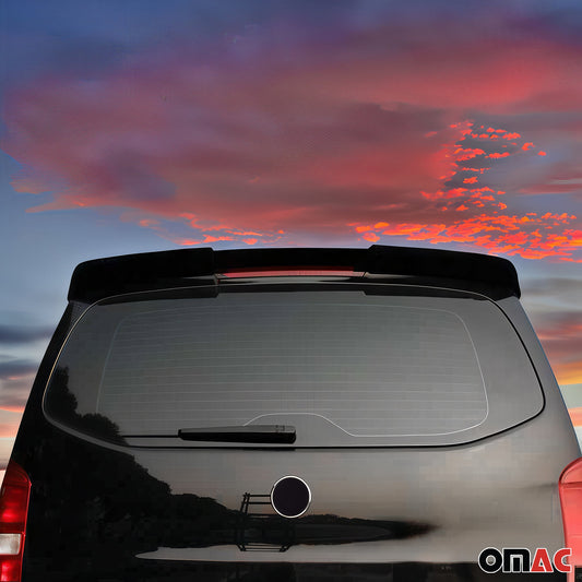 Heckspoiler Dachspoiler für Mercedes Vito W639 2003-2014 Lackiert Schwarz ABS