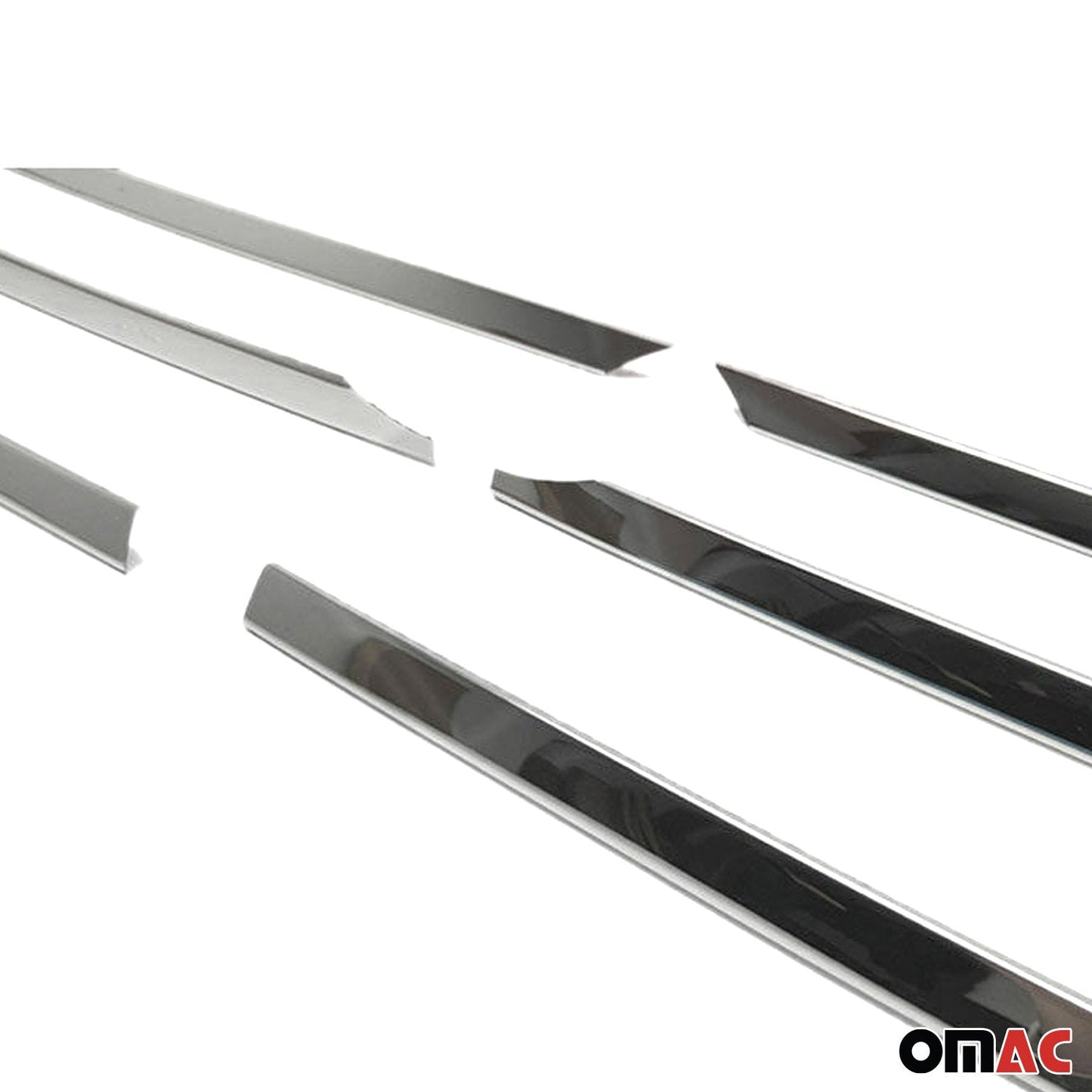 Benzi decorative grilă radiator pentru VW Crafter 2012-2017, oțel inoxidabil, argintiu, 6 bucăți