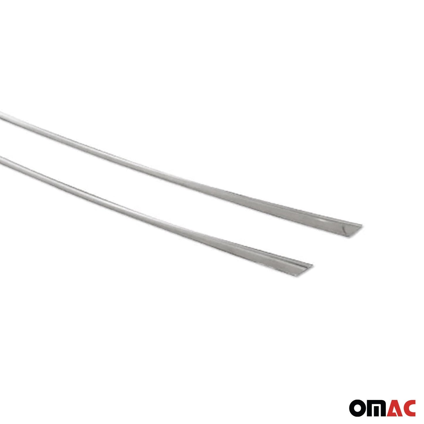 Benzi decorative grilă auto pentru Hyundai i20 2012-2014, oțel inoxidabil, argintiu, 2 bucăți