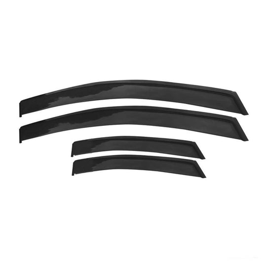 4x Windabweiser Regenabweiser für Isuzu D-Max 2019-2025 Acryl Dunkel