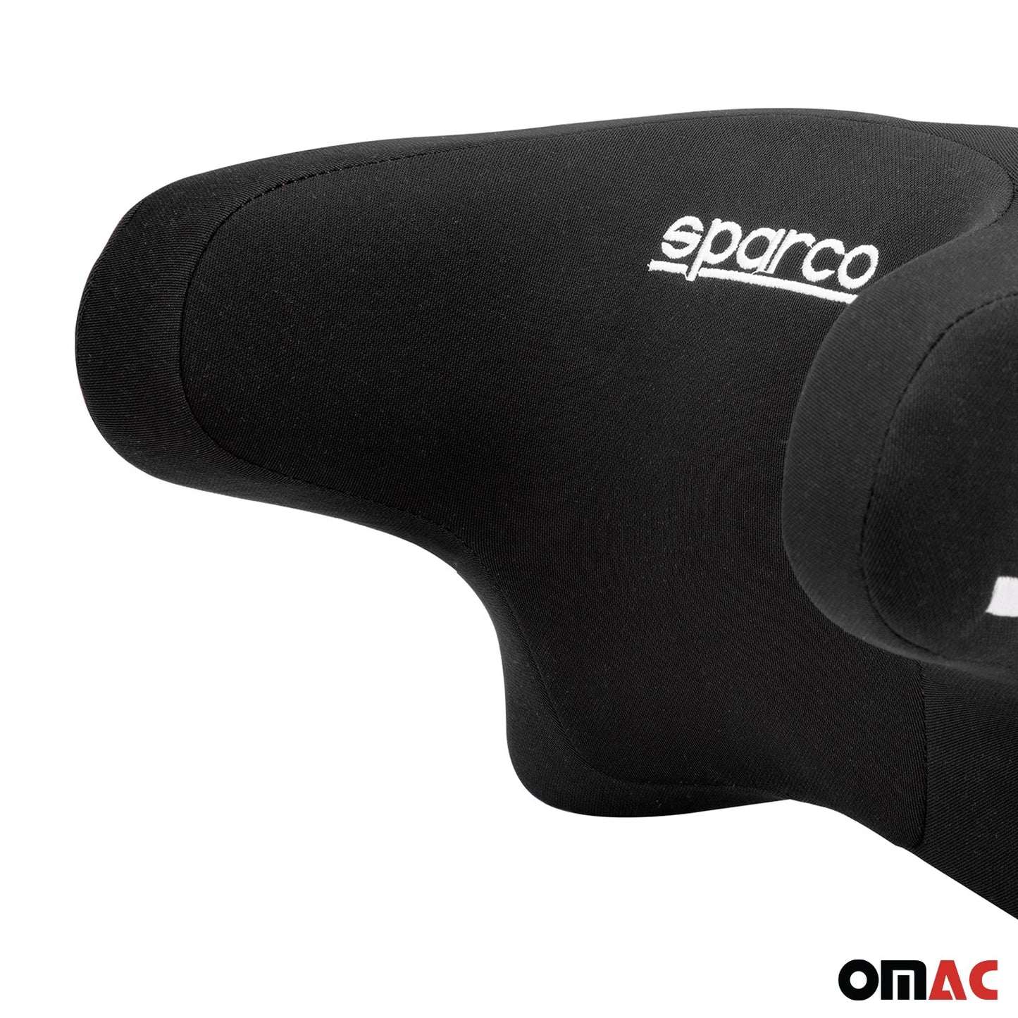 SPARCO Auto Nackenkissen Reisekissen Schwarz Ergonomische Schaum Kopfkissen