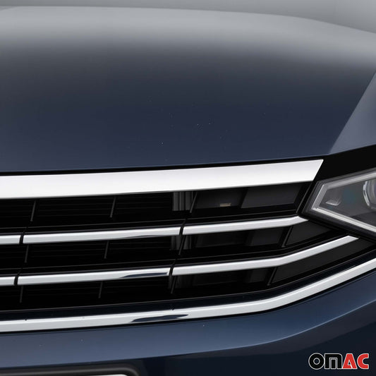 Ornamente faruri pentru VW Passat B8.5 Highline 2019-21, crom superior