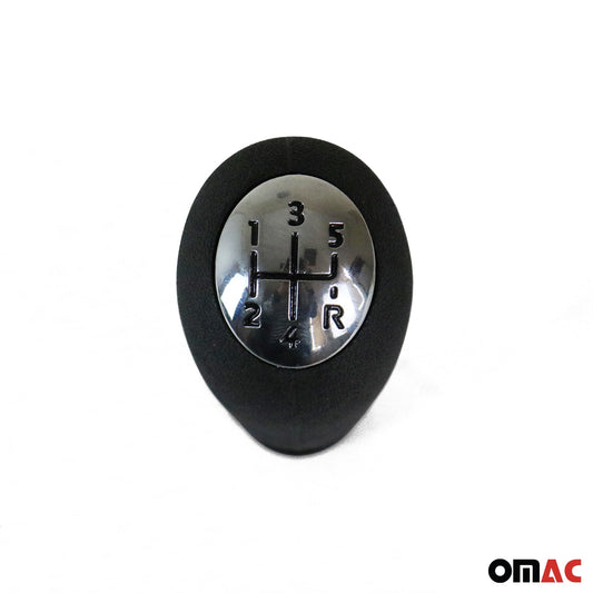 2012-2016 Renault Clio 5 gang Schaltknauf Schalthebel Kunstleder Schwarz