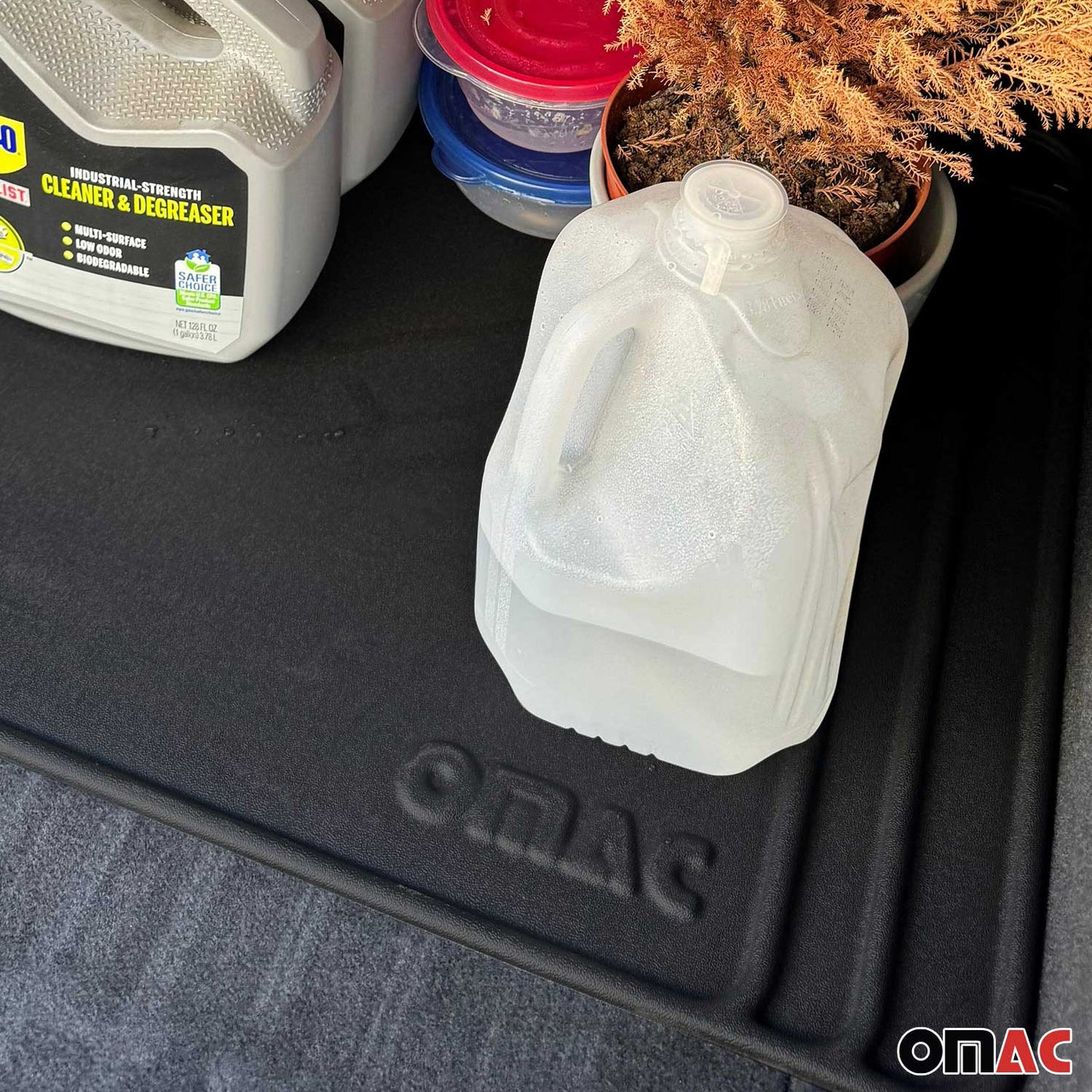 Căptușeală/tavă pentru portbagaj din cauciuc, multifuncțională, universală, 87 x 57 cm