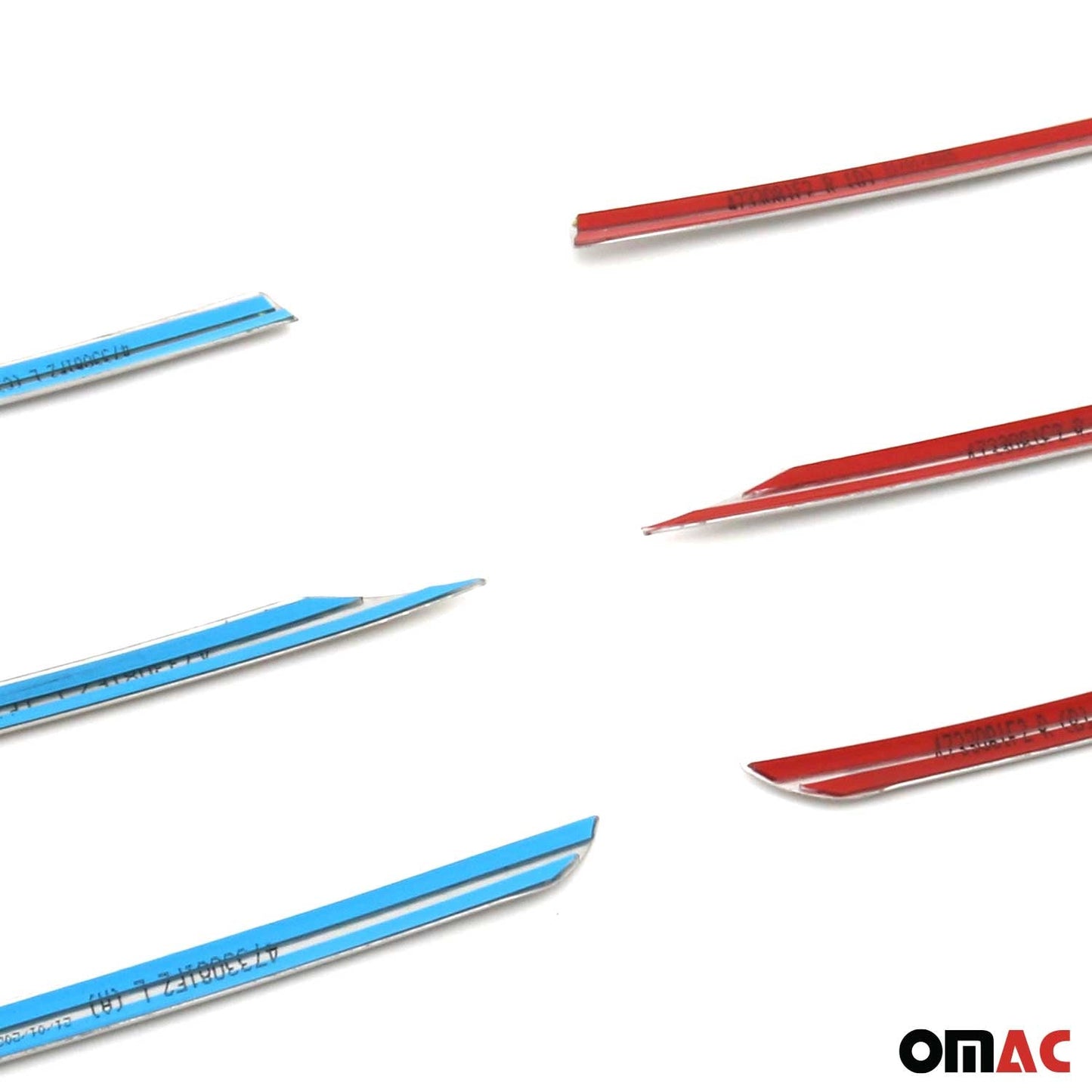 Grilă radiator Mercedes Vito W447 2024-2025, set 6 bucăți, crom, oțel inoxidabil