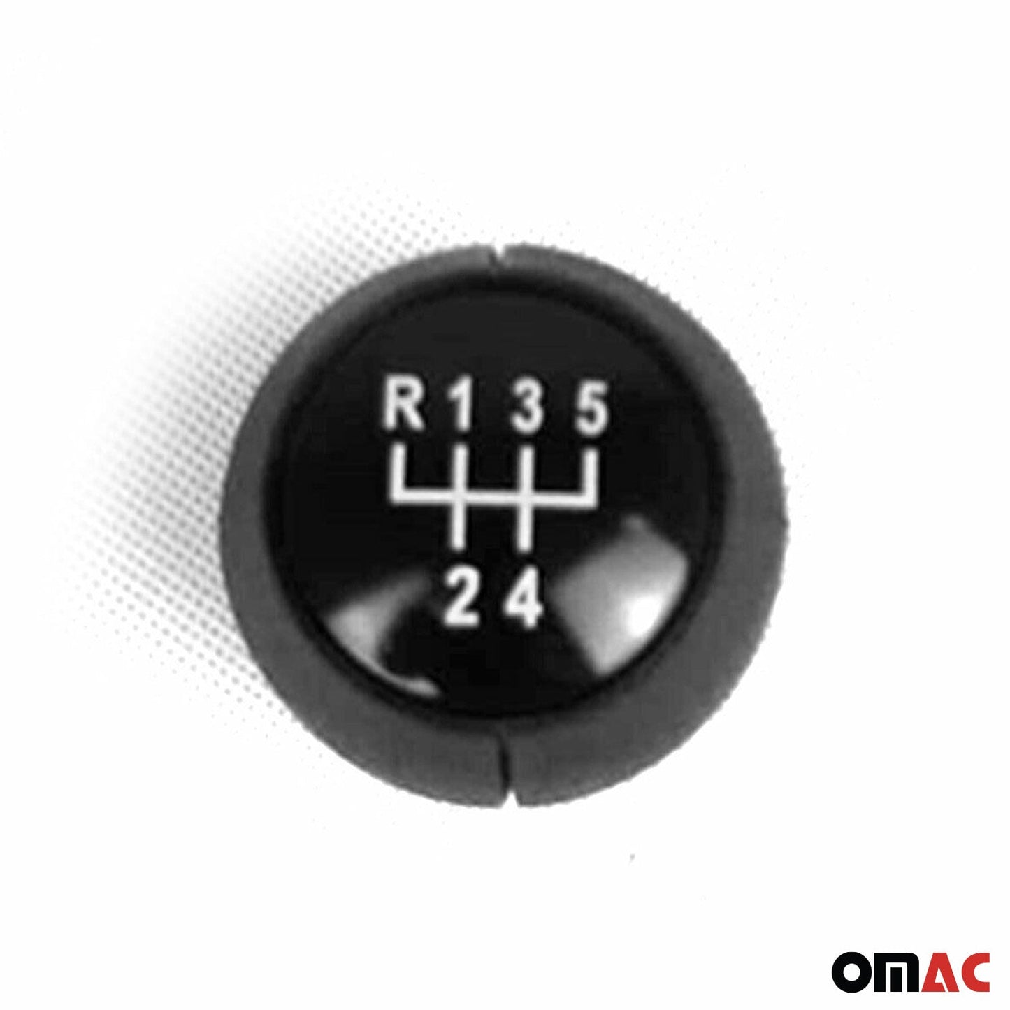 Schaltknauf Schaltknopf für Opel Corsa B 1993-2000 5-Gang Kunstleder Schwarz