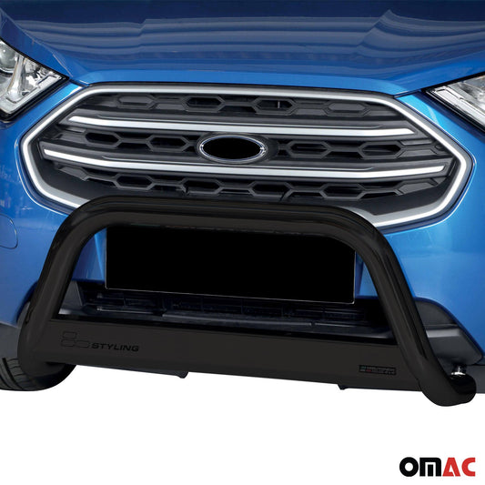 Bară de protecție/buton față pentru Ford Ecosport 2018-2022, ø63mm, oțel, negru