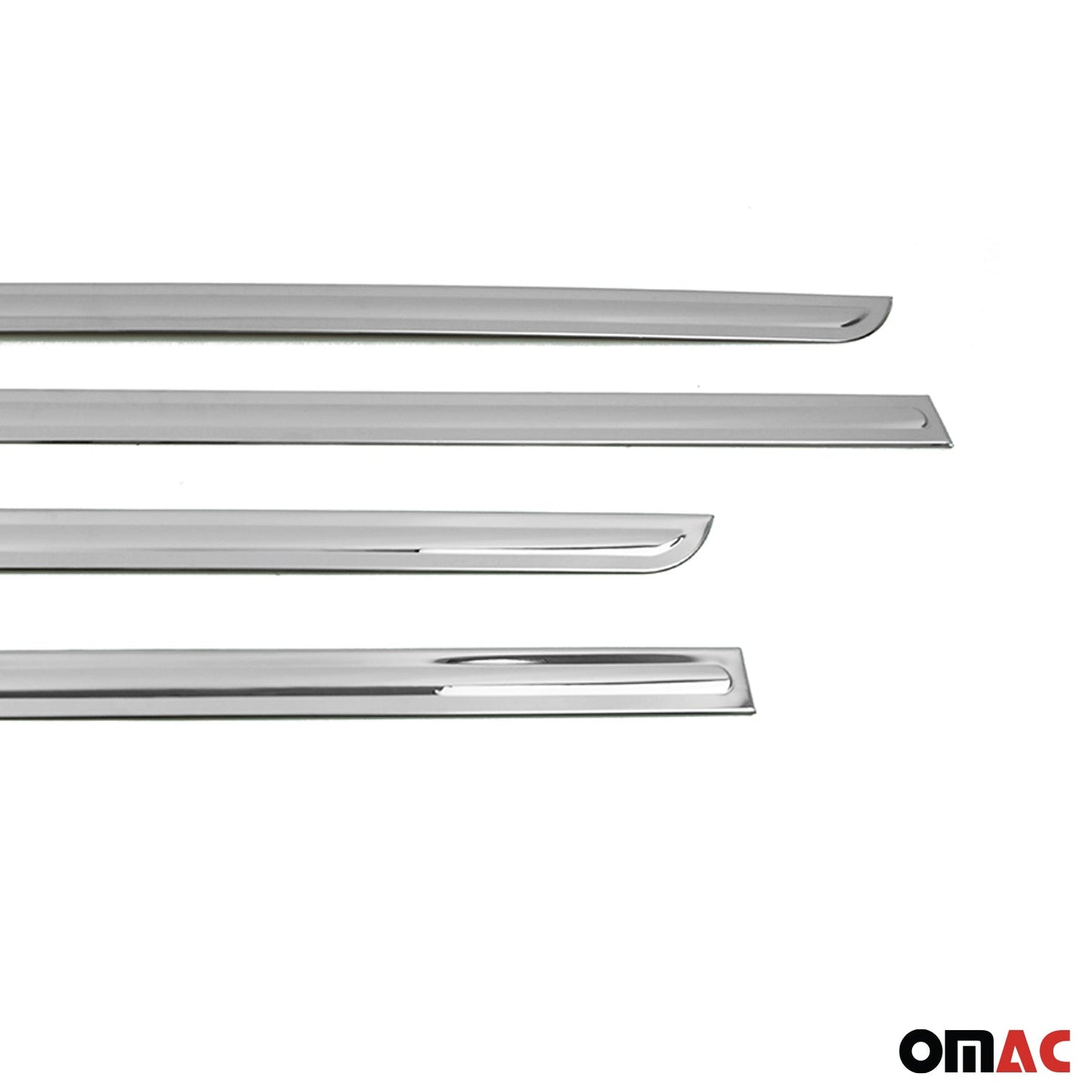 Seitentürleiste Türleisten Türschutzleisten für Chevrolet Trax Edelstahl 4x