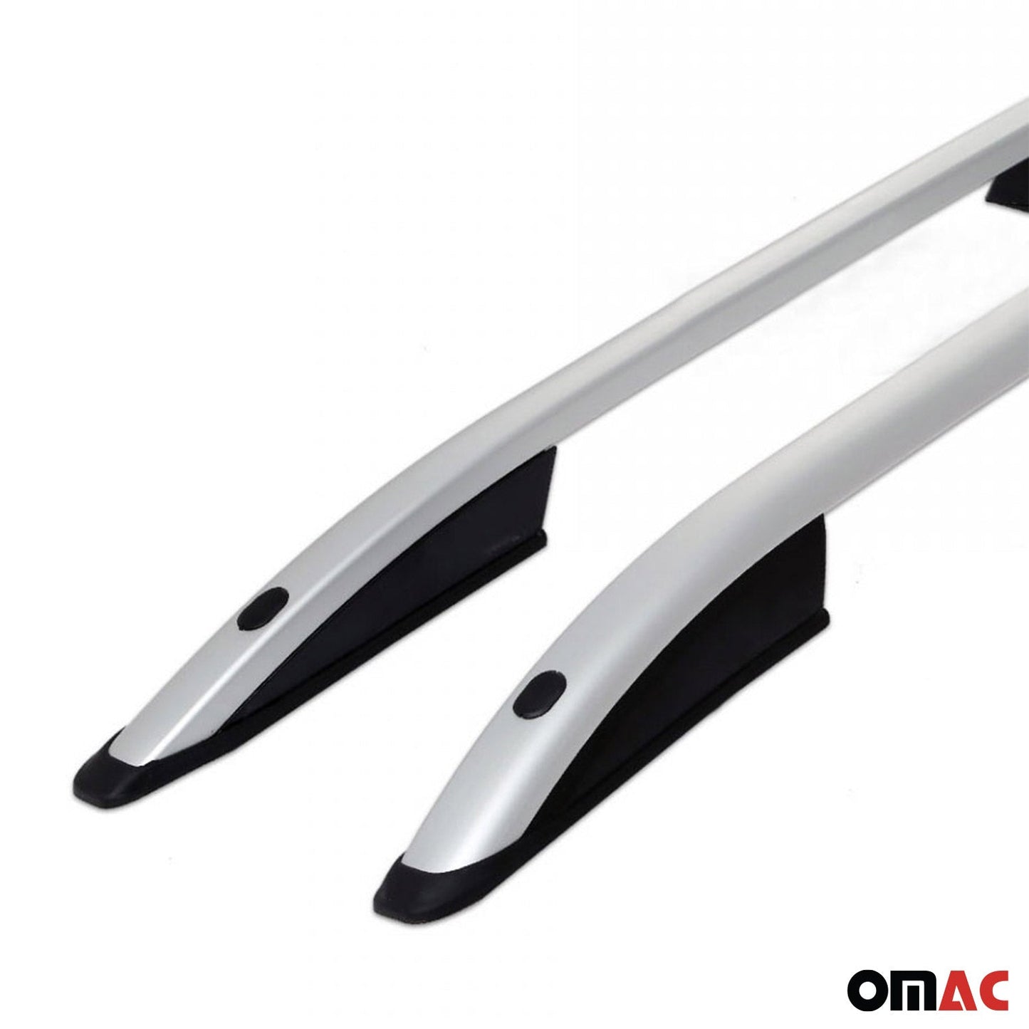 Dachreling + Dachträger Satz für VW Tiguan 2007-2016 Aluminium Grau 4 tlg