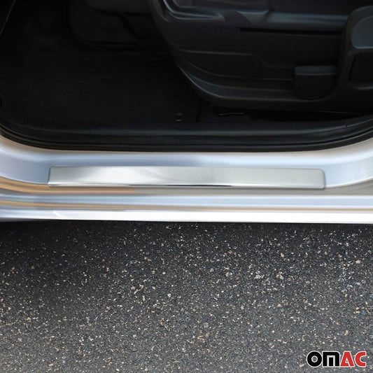 Einstiegsleisten Türschweller für Renault Megane / Fluence Edelstahl Silber 4tlg