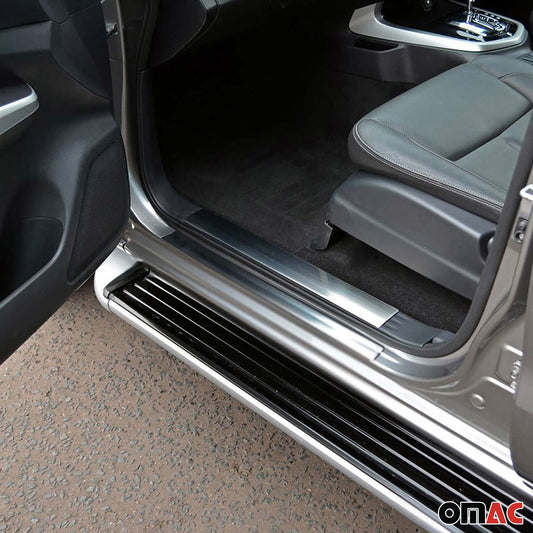 Chrom Einstiegsleisten Für Nissan Navara 2004-2014 Türschutz Edelstahl 4x