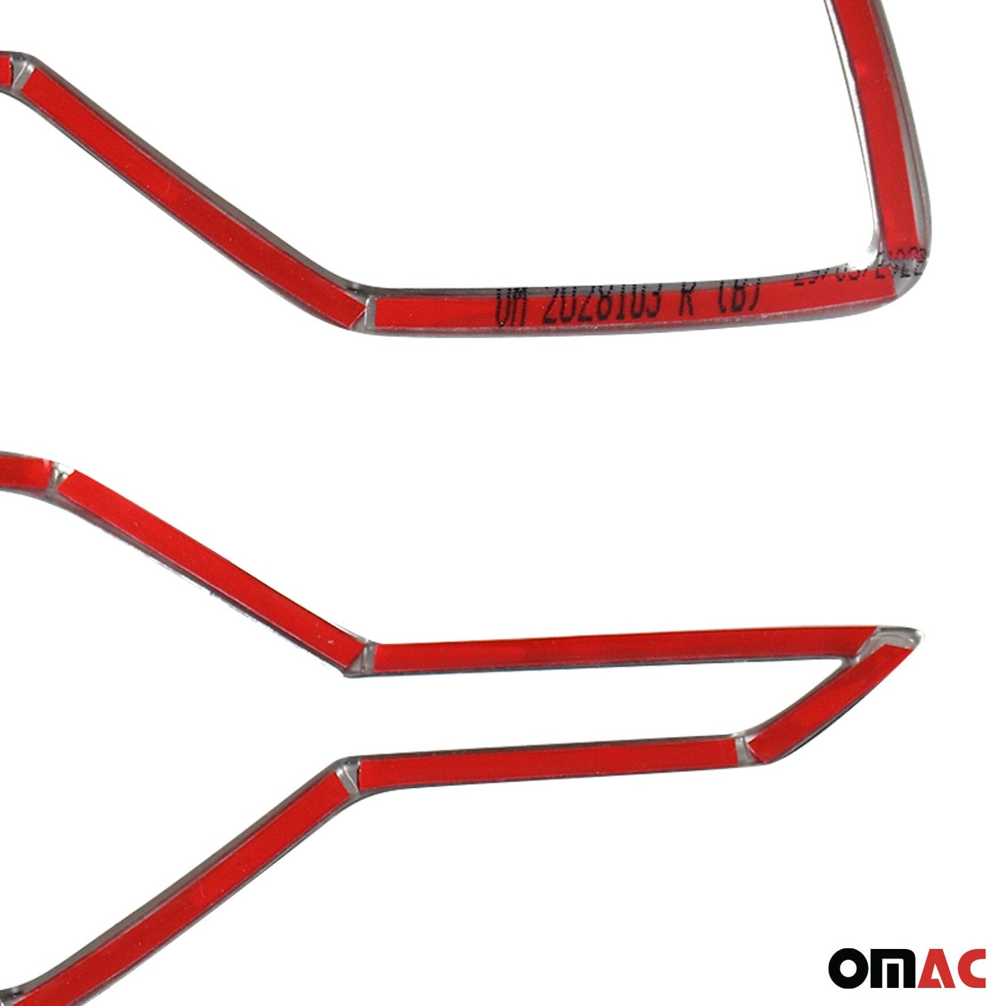 Rame proiectoare ceață pentru Dacia Sandero 3 2021-2025, oțel inoxidabil cromat, 2x