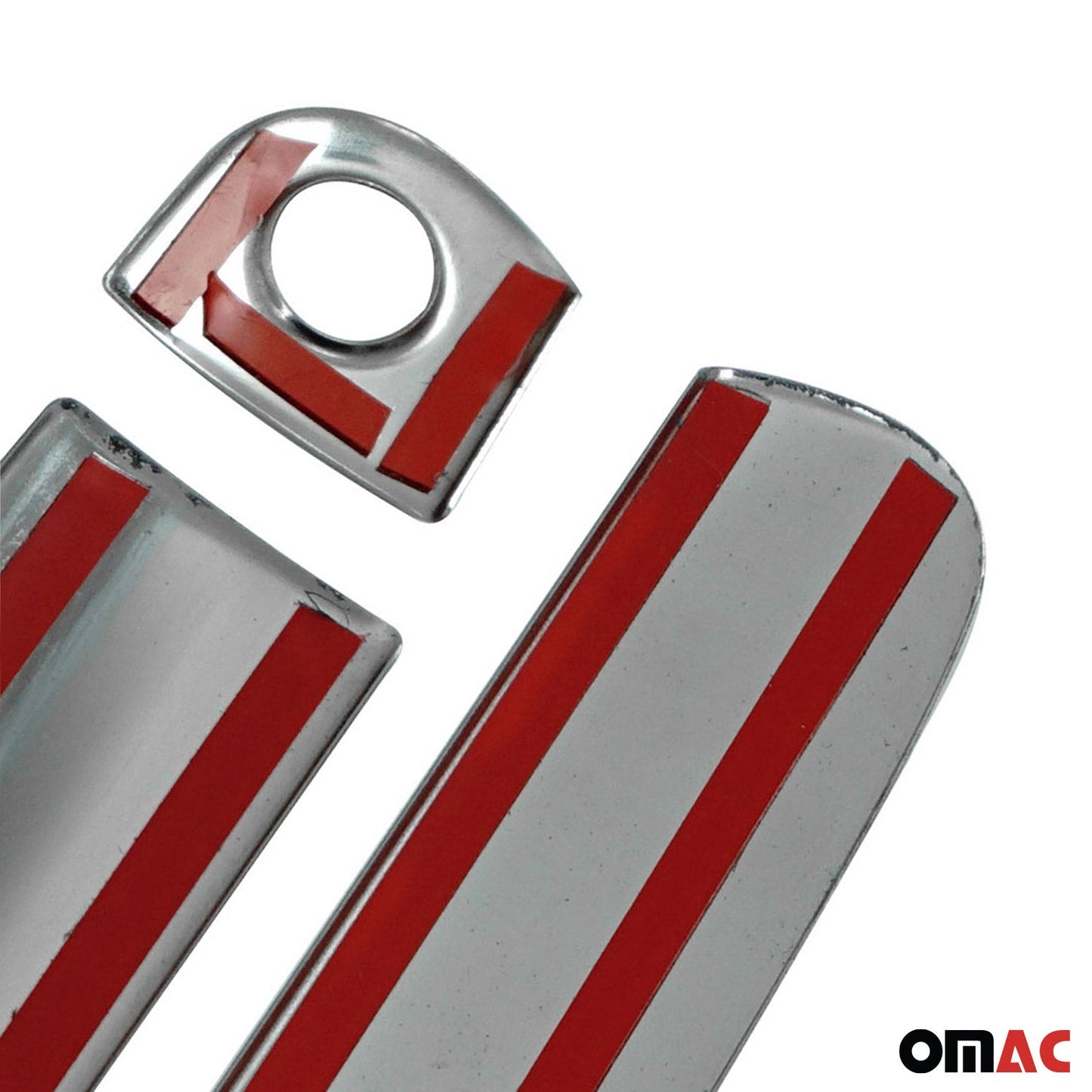 Ornamente mâner ușă, capace mâner ușă pentru Audi A3 8P 8P 8V 2003-14 2 uși cromate argintii 3x