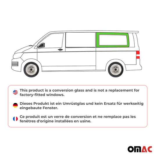 Seitenfenster Seitenscheibe für VW T6 T6.1 2015-2024 Sicherheitsglas Links L2