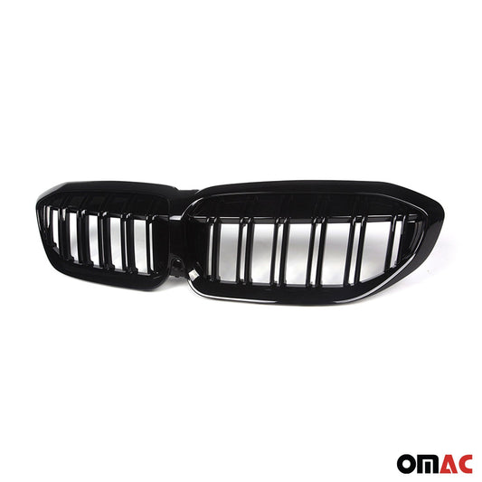 2021-2024 BMW 3er G20 M3 G80 Limo Nieren Grill Kühlergrill Schwarz Glanz