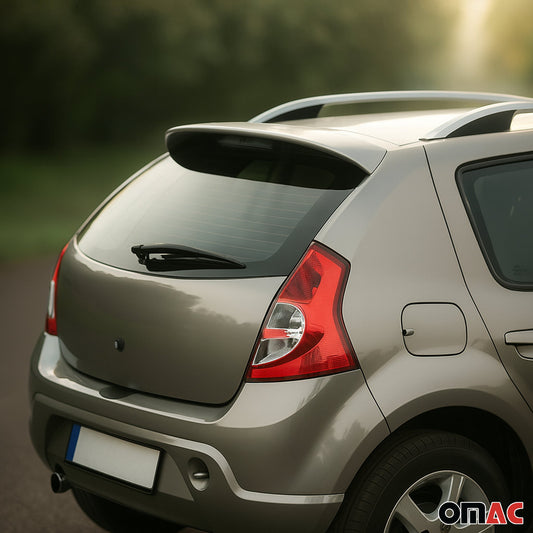 Spojler tylny/dachowy do Dacii Sandero i Stepway 2012-2020, pomalowany na szaro