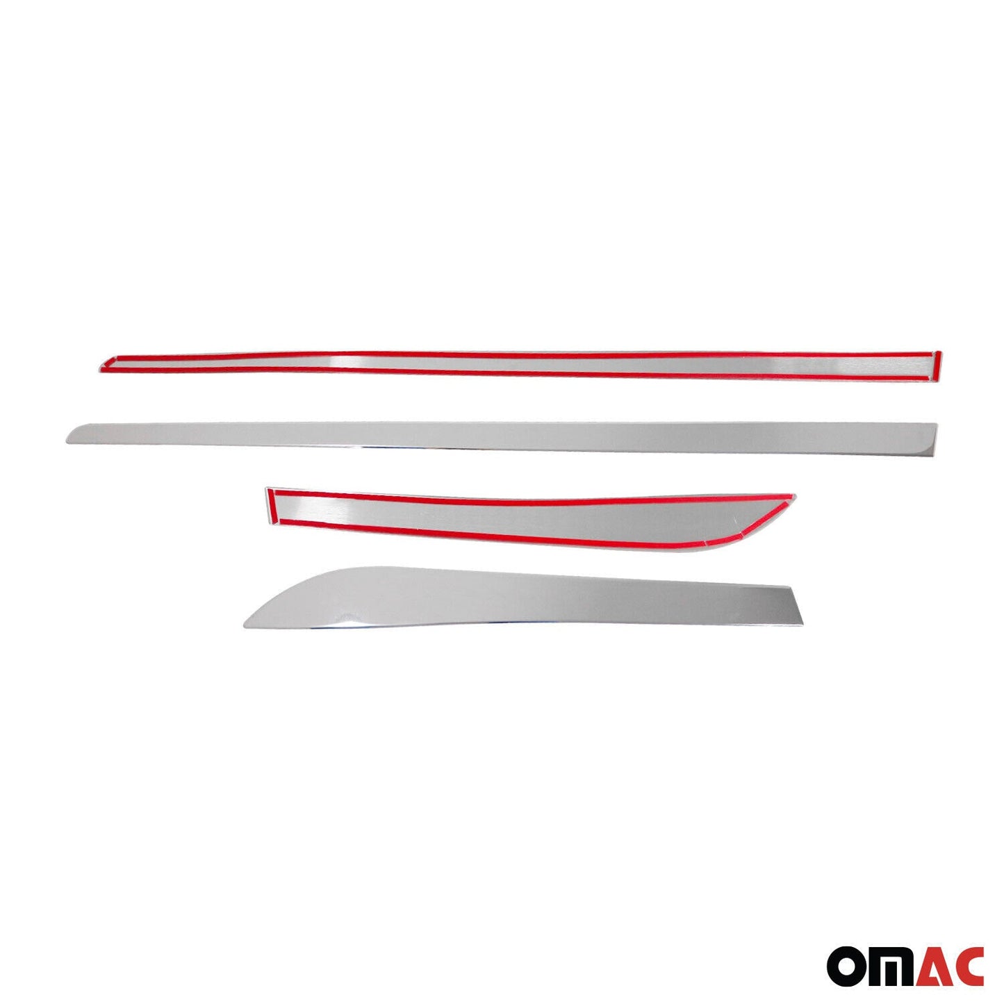 Seitentürleiste Türschutzleiste für Honda City Stufenheck 2021-2025 Edelstahl 4x