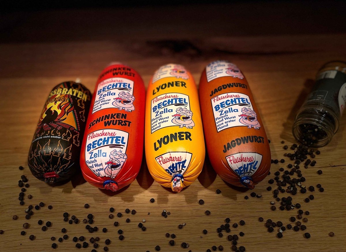 Cvartet de cârnați porționați