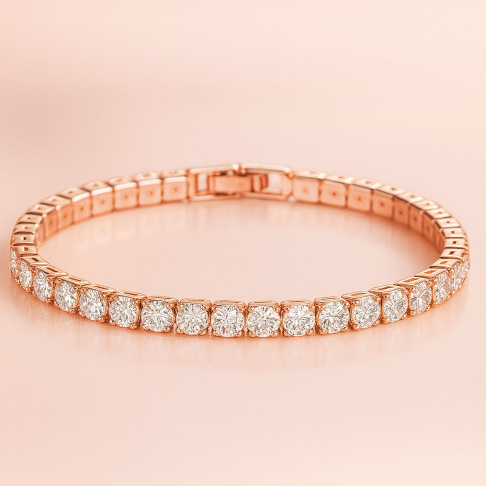 Brățară din argint 925, brățară tenis cu zirconiu cubic, 19cm