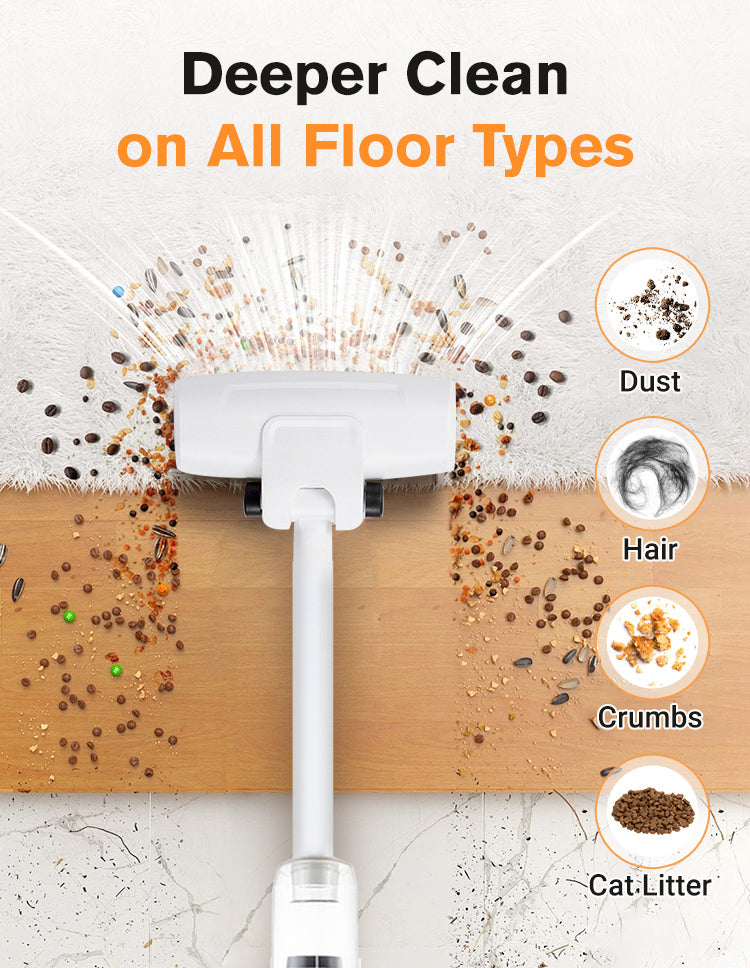 Multipurpose Cordless Vacuum Cleaner ForHousehold&Car High-Power Rechargeable Cleaning Machine Dry Wet Dual-use Portable Sweeper