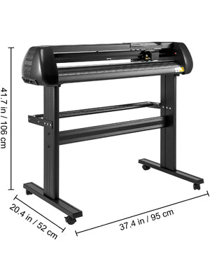 Schneideplotter 2025: VEVOR 28 Inch Vinyl Cutter - Floor Stand Plotter Adjustable SIGNMASTER Collection