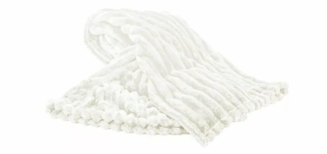 Breitcord Wohndecke - Kuscheldecke Glitzer - Größe 150x200 cm, 1000 g