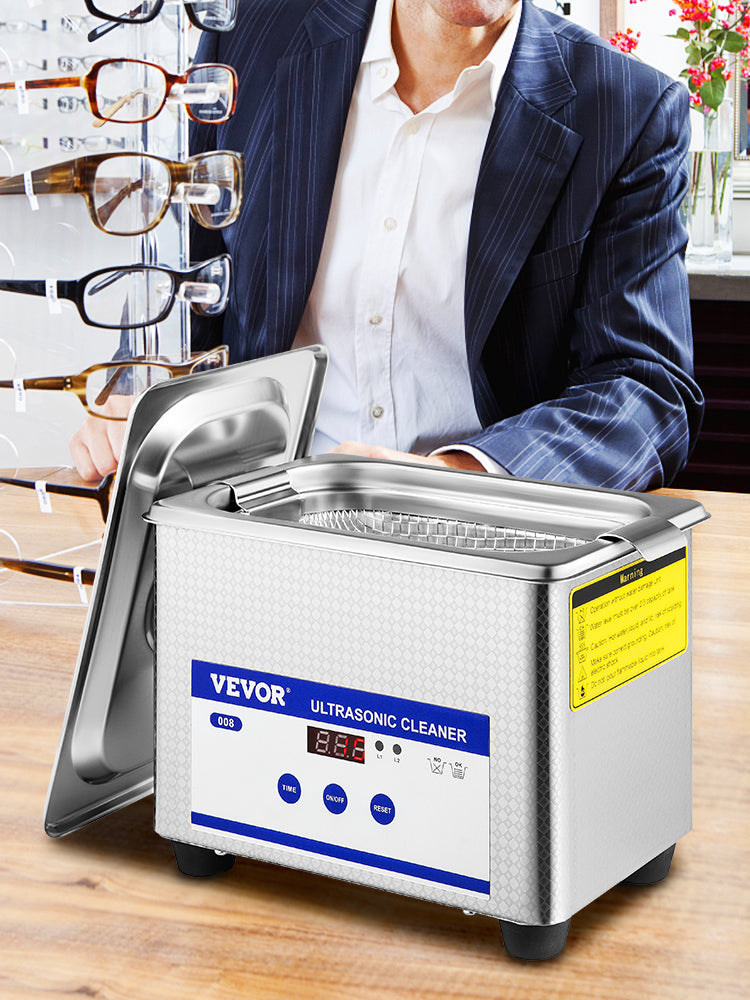 Ultraschall-Reiniger 2025: VEVOR 800ml Ultrasonic Cleaner Portable Washing Machine 35W Mini Dishwasher Collection