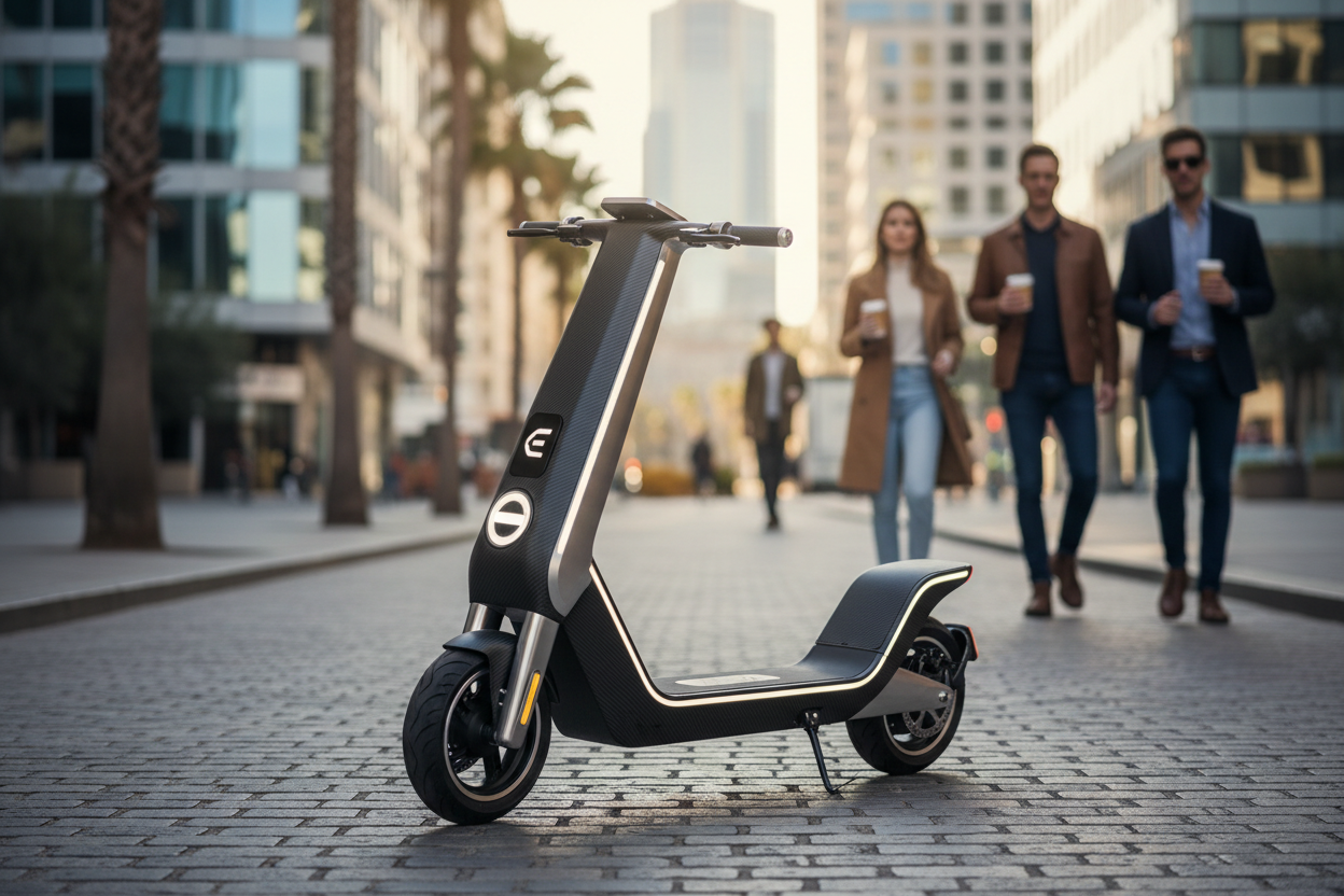 e scooter mit sitz modern