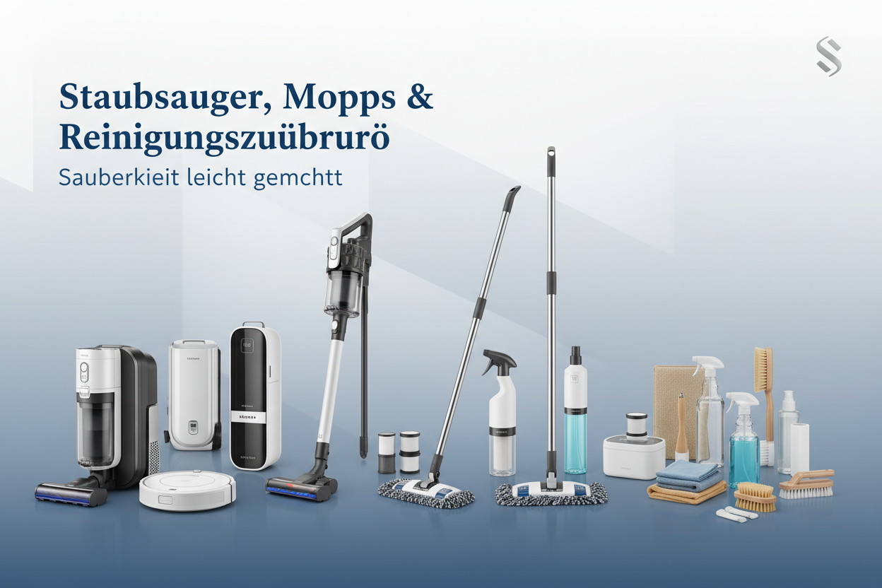 staubsauger mopp reinigungszubehör haushalt sauberkeit