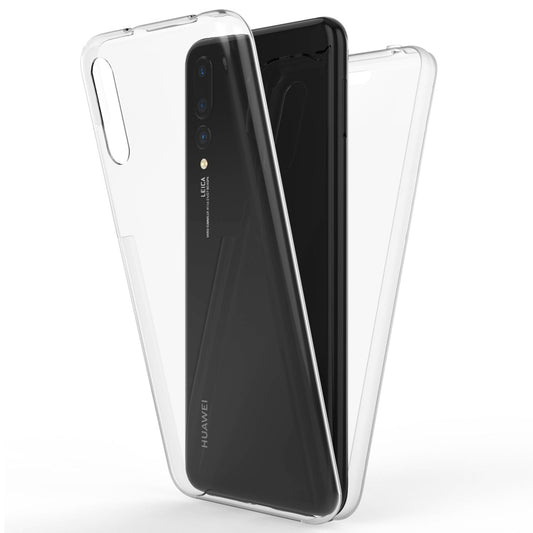 NALIA Berlin 360 Grad Handy Hülle Huawei P20 Pro - Full Cover, Transparent Displayschutz, Kompatibel Huawei P20 Pro