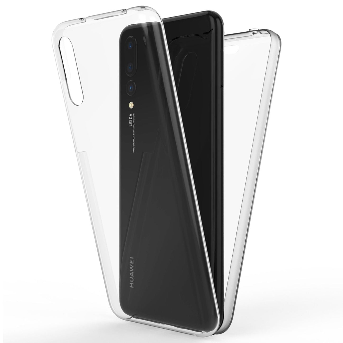 NALIA Berlin 360 Grad Handy Hülle Huawei P20 Pro - Full Cover, Transparent Displayschutz, Kompatibel Huawei P20 Pro