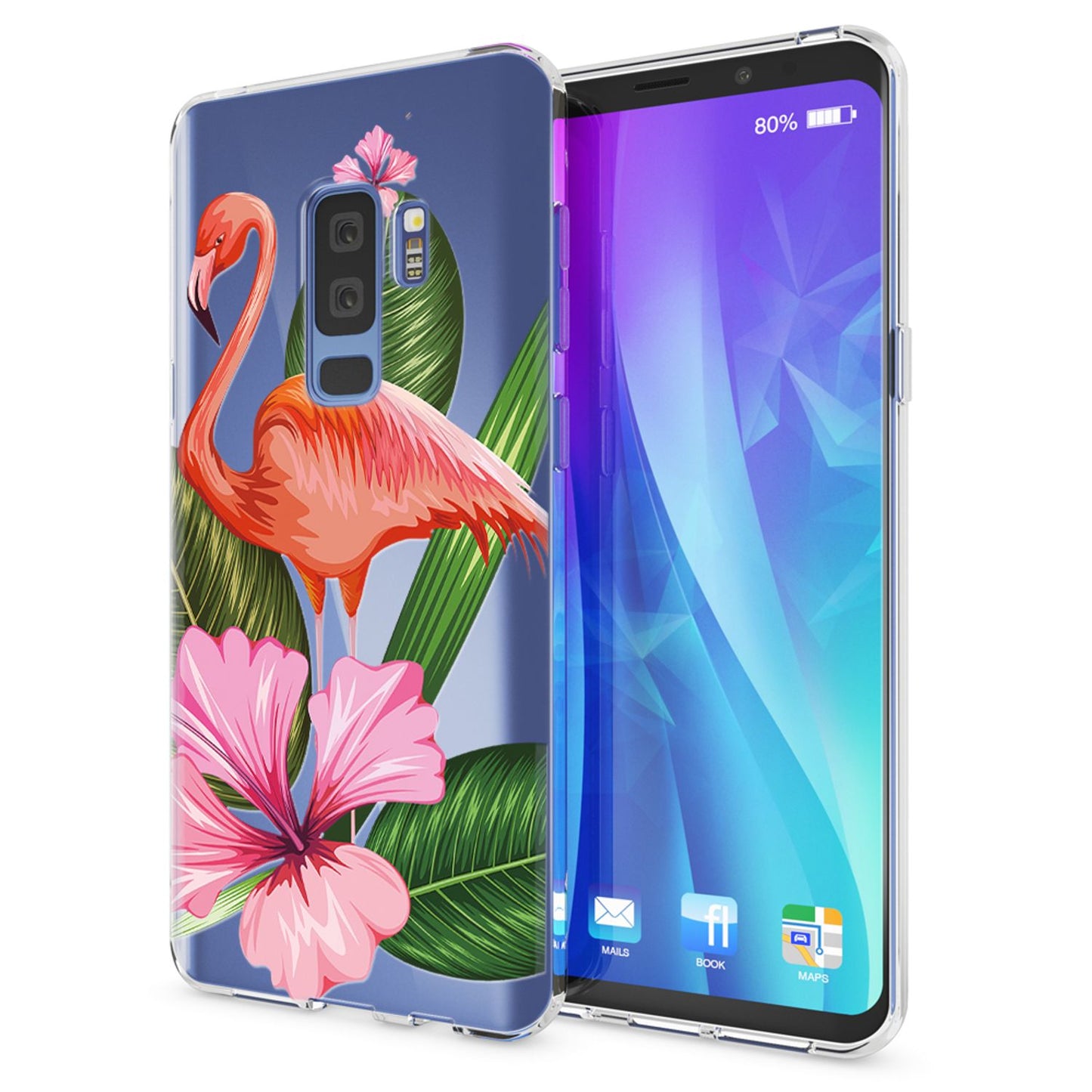 Samsung Galaxy S9 Plus Hülle Handyhülle von NALIA, Slim Silikon Motiv Case Schutzhülle
