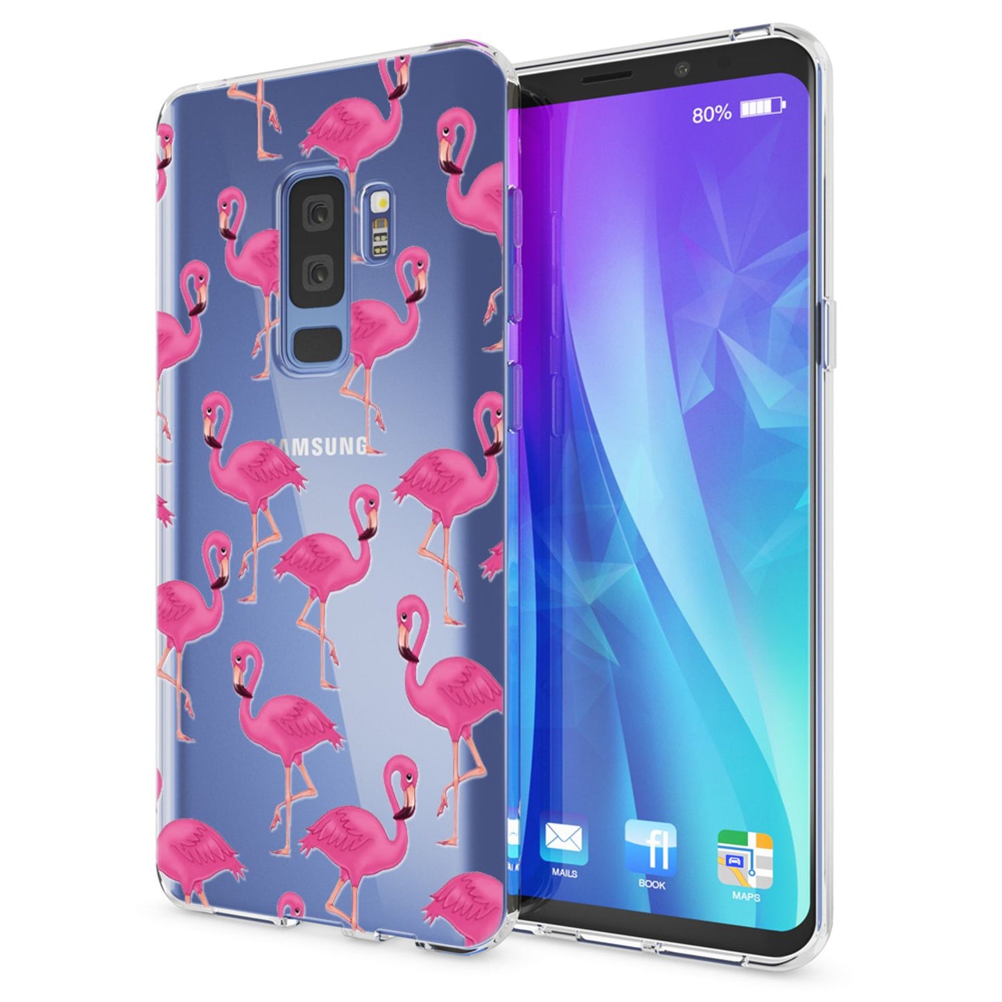 Samsung Galaxy S9 Plus Hülle Handyhülle von NALIA, Slim Silikon Motiv Case Schutzhülle