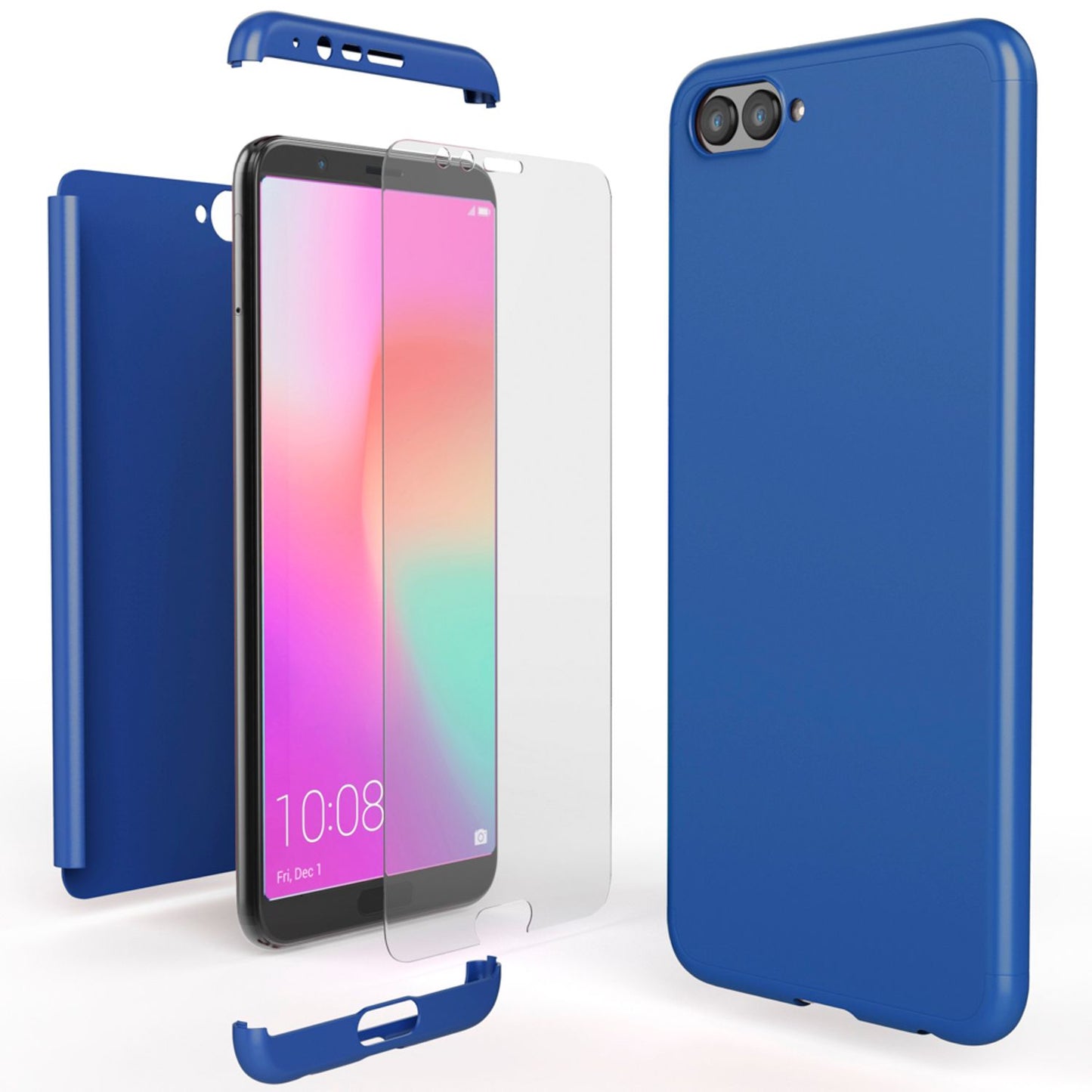 Husă de telefon Huawei Honor View 10 cu acoperire la 360° și protecție pentru ecran de la NALIA