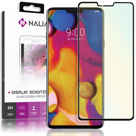NALIA LG V40 ThinQ 3D Full Cover - duritate 9H, grosime 0,33 milimetri