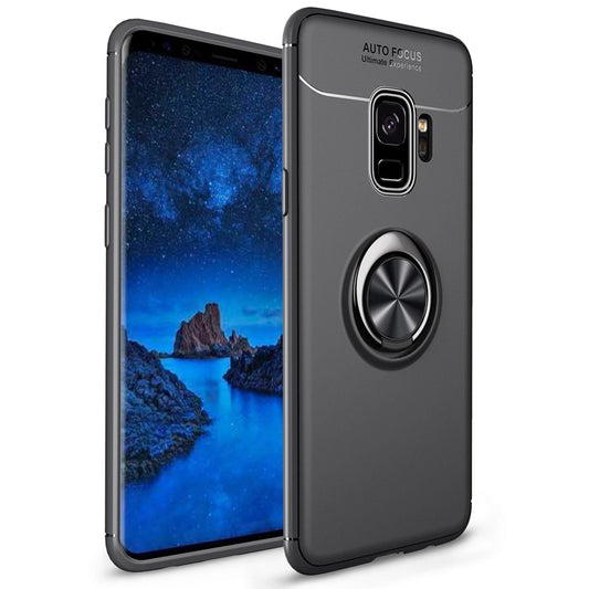 NALIA Ring Hülle für Samsung Galaxy S9, Schutz Cover Magnet Silikon Handy Case