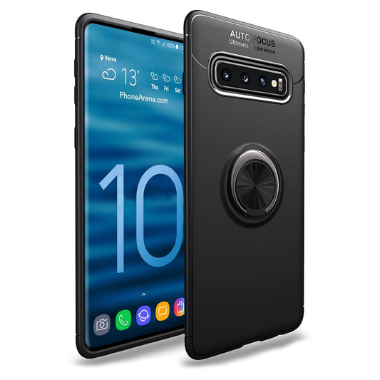 NALIA Ring Handy Hülle für Samsung Galaxy S10 Plus für KFZ Halterung, Cover Case