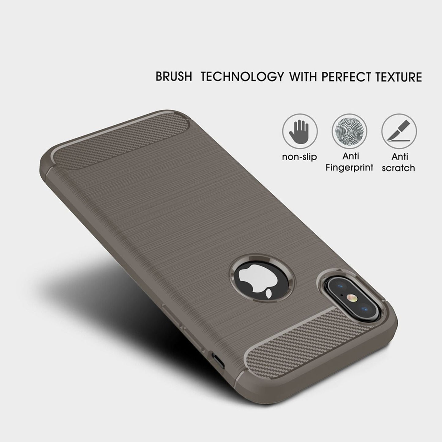 NALIA Handyhülle für Apple iPhone XS Max Hülle, Karbon Stylische Handyhülle