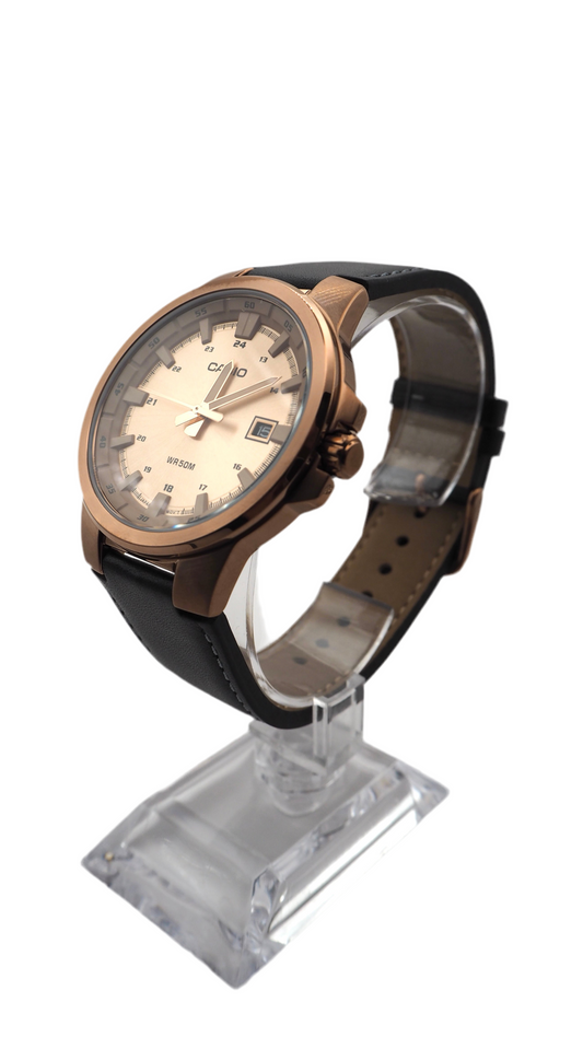 Casio MTP-E173RL-5AVEF Herrenuhr 42 mm Edelstahl Neu