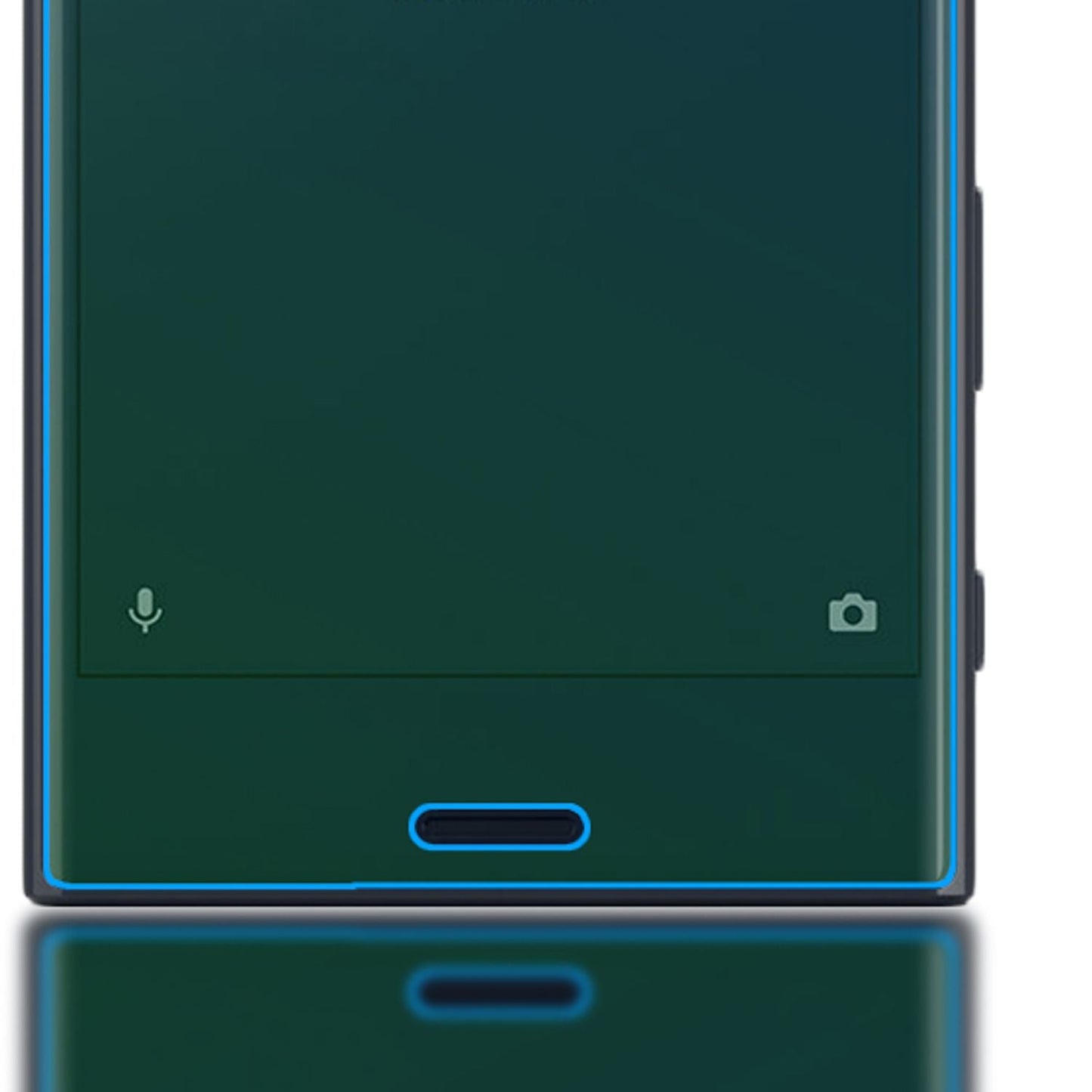 NALIA Schutzglas für Sony Xperia X Compact, 9H Full Cover Displayschutz Glass