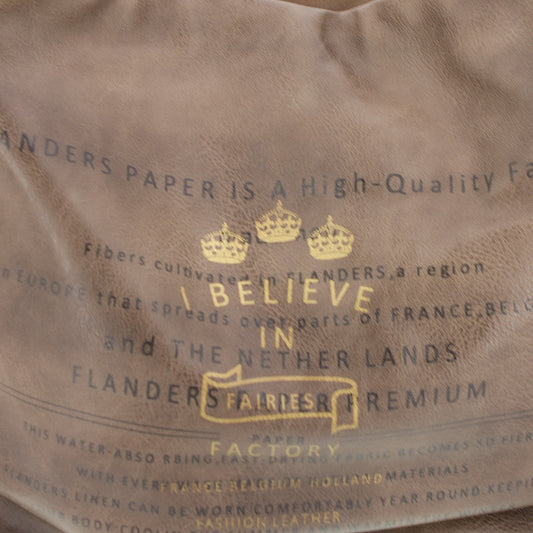 Vintage Tasche mit 3 Kronen