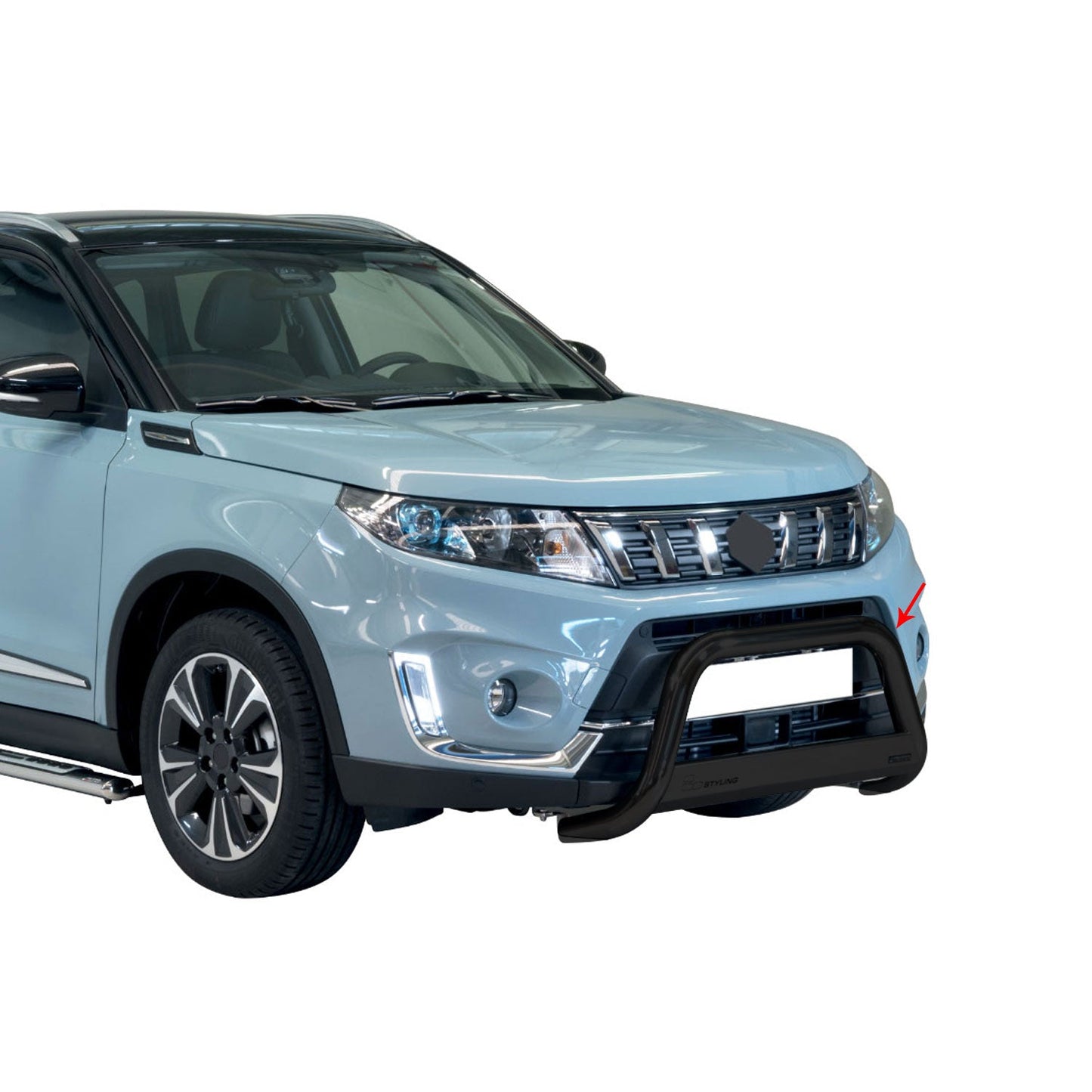 Frontbügel Frontschutzbügel für Suzuki Vitara 2019-2025 ø63mm Stahl Schwarz