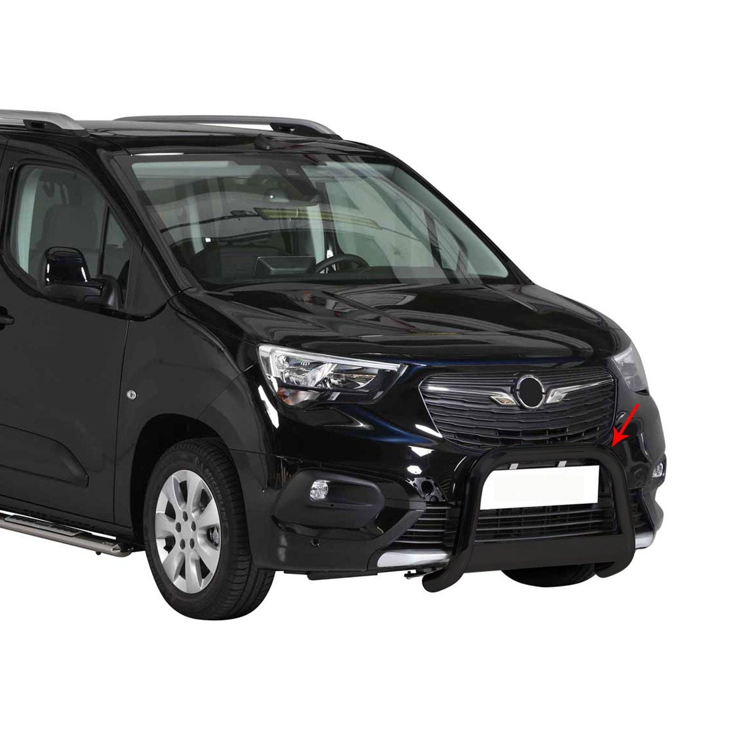 Frontbügel Frontschutzbügel für Opel Combo 2018-2025 ø63mm Stahl Schwarz Schutz