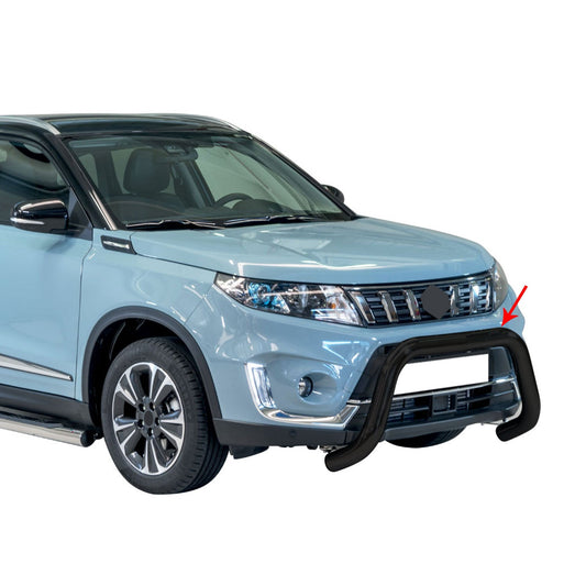 Bară de protecție/buton față pentru Suzuki Vitara 2019-2025 ø76mm oțel negru