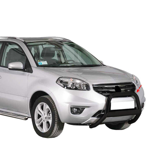 Bară de protecție/buton față pentru Renault Koleos 2011-2013, ø63mm, oțel, negru