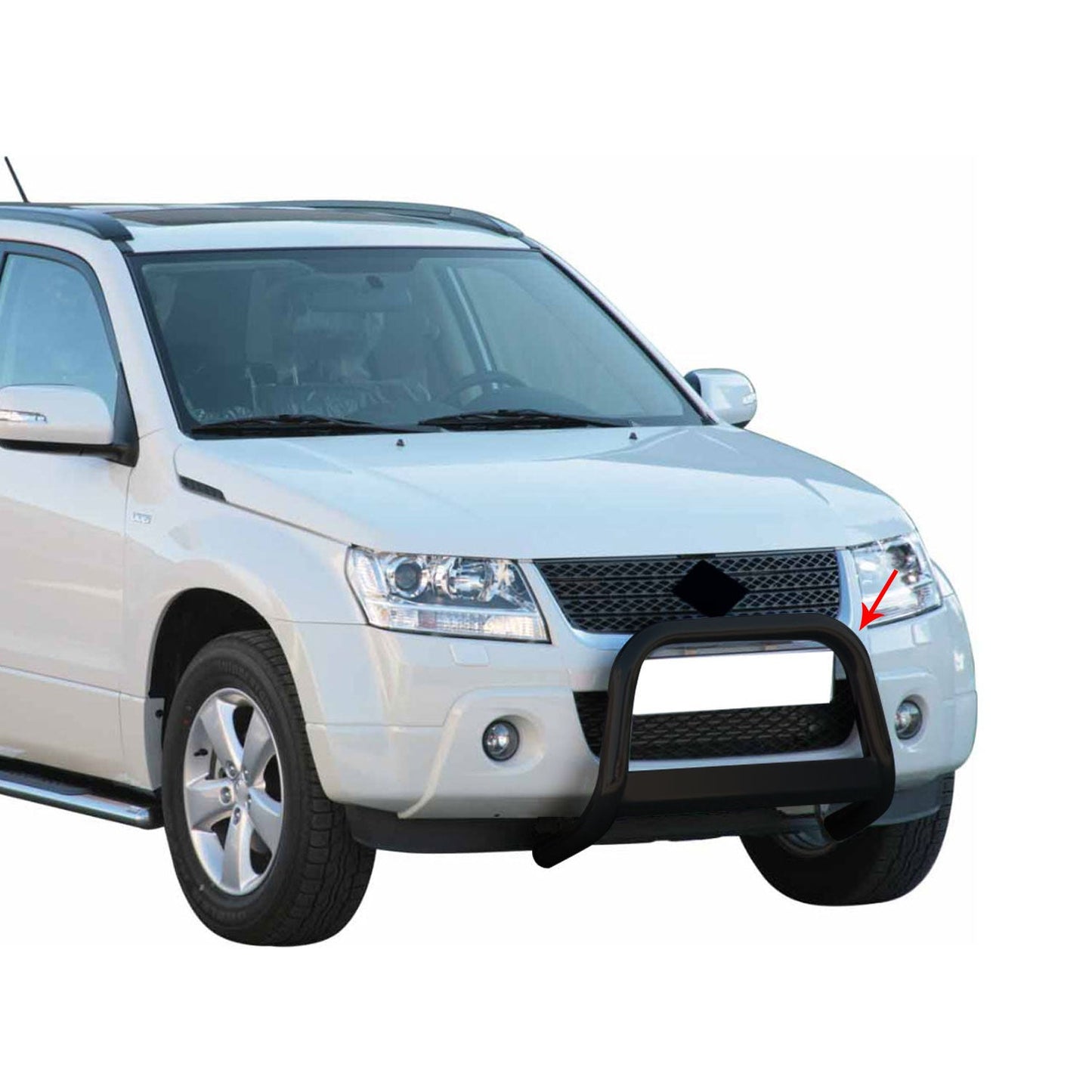 Frontbügel Frontschutzbügel für Suzuki Grand Vitara 2009-2011 ø63 Stahl Schwarz