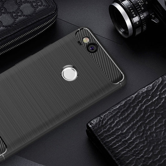 Husă de telefon Google Pixel 2 de la NALIA, carcasă subțire din silicon, cu bara de protecție