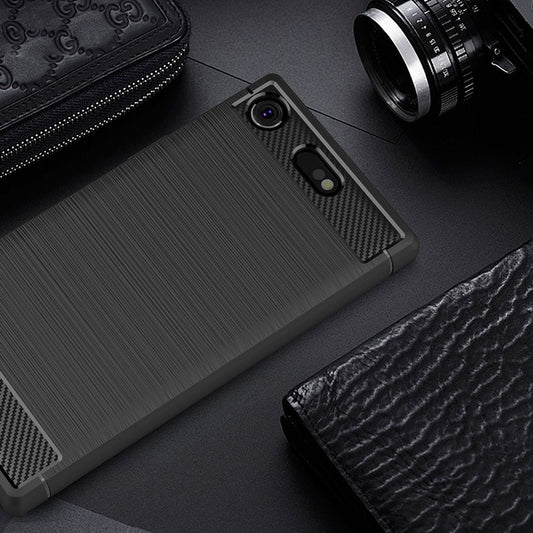 Carcasă de protecție subțire pentru Sony Xperia XZ1 Compact - Dimensiune XZ1 Compact, Material silicon TPU, Potrivire precisă