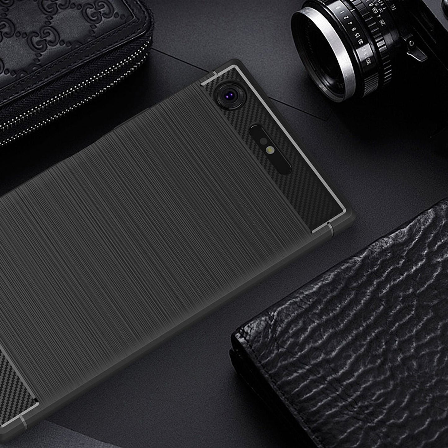 Husă de telefon Sony Xperia XZ1 de la NALIA, silicon, protecție subțire din cauciuc