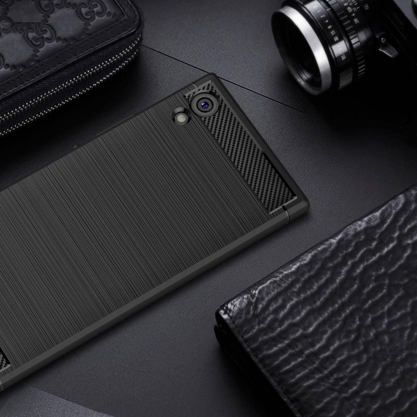 Husă de telefon Sony Xperia XA1 de la NALIA, silicon, protecție subțire din cauciuc